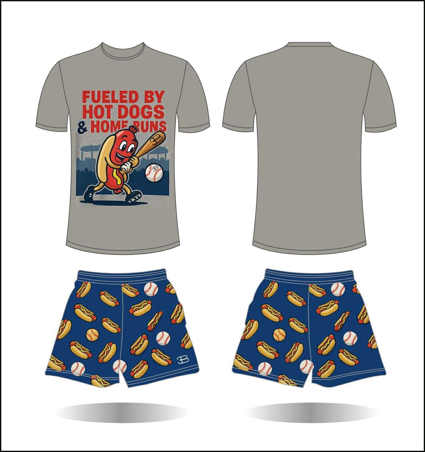Fueled by HotDogs Set