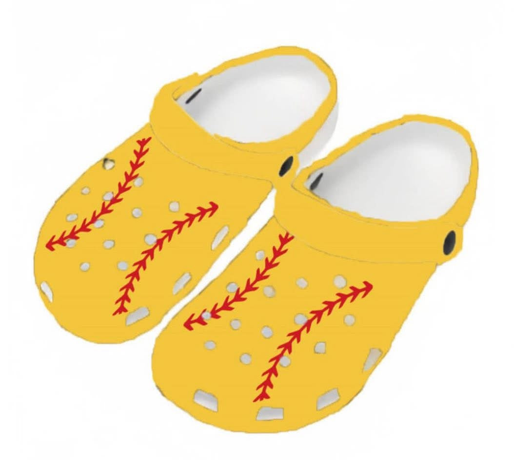 Softball Crocs
