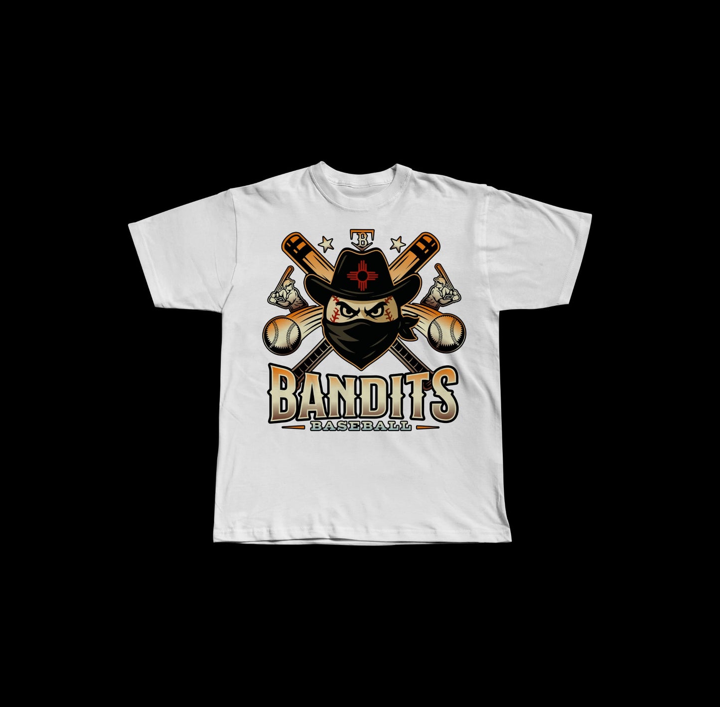 Bandits Baseball (crossed bats)