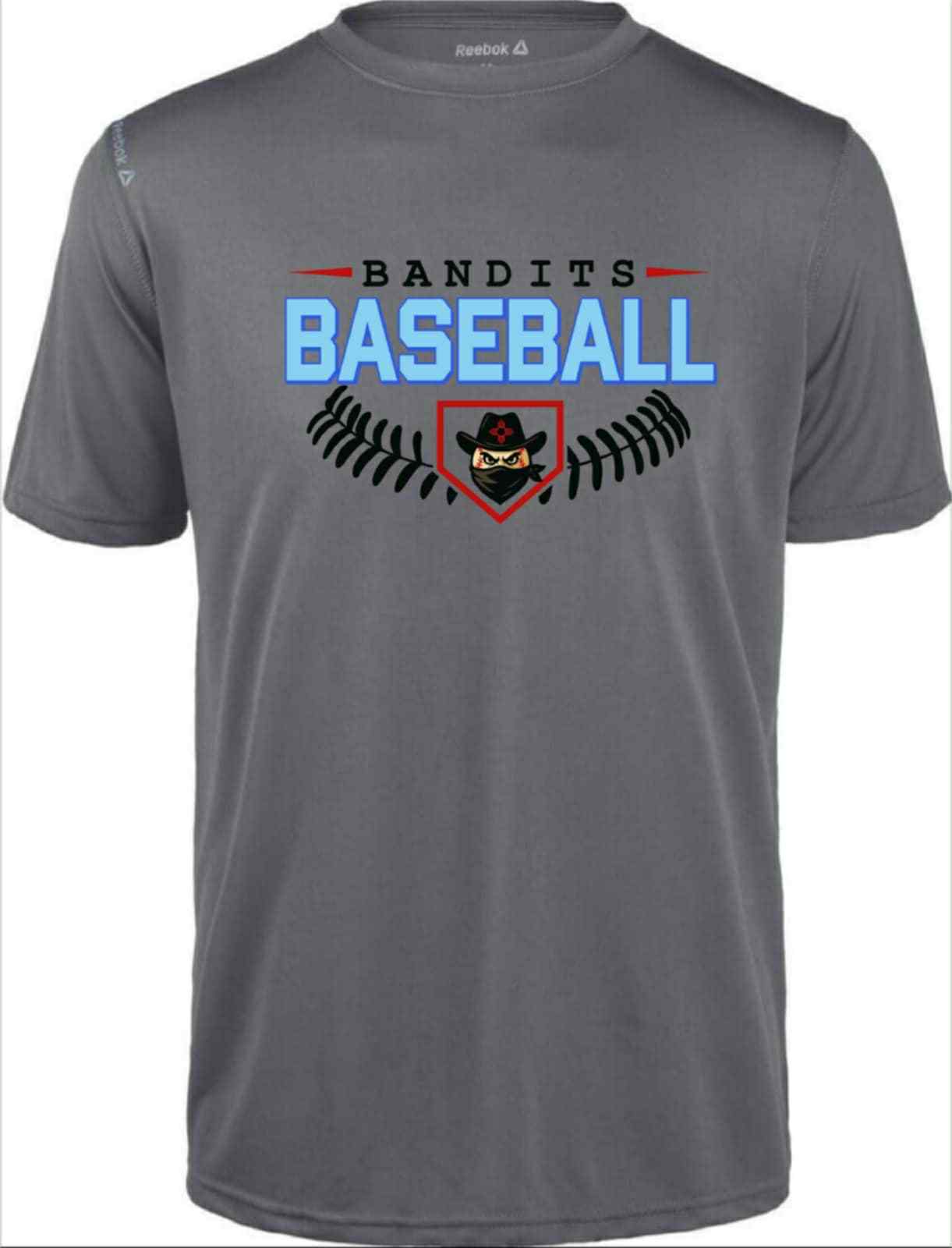 Blue Bandits Half Baseball Circle