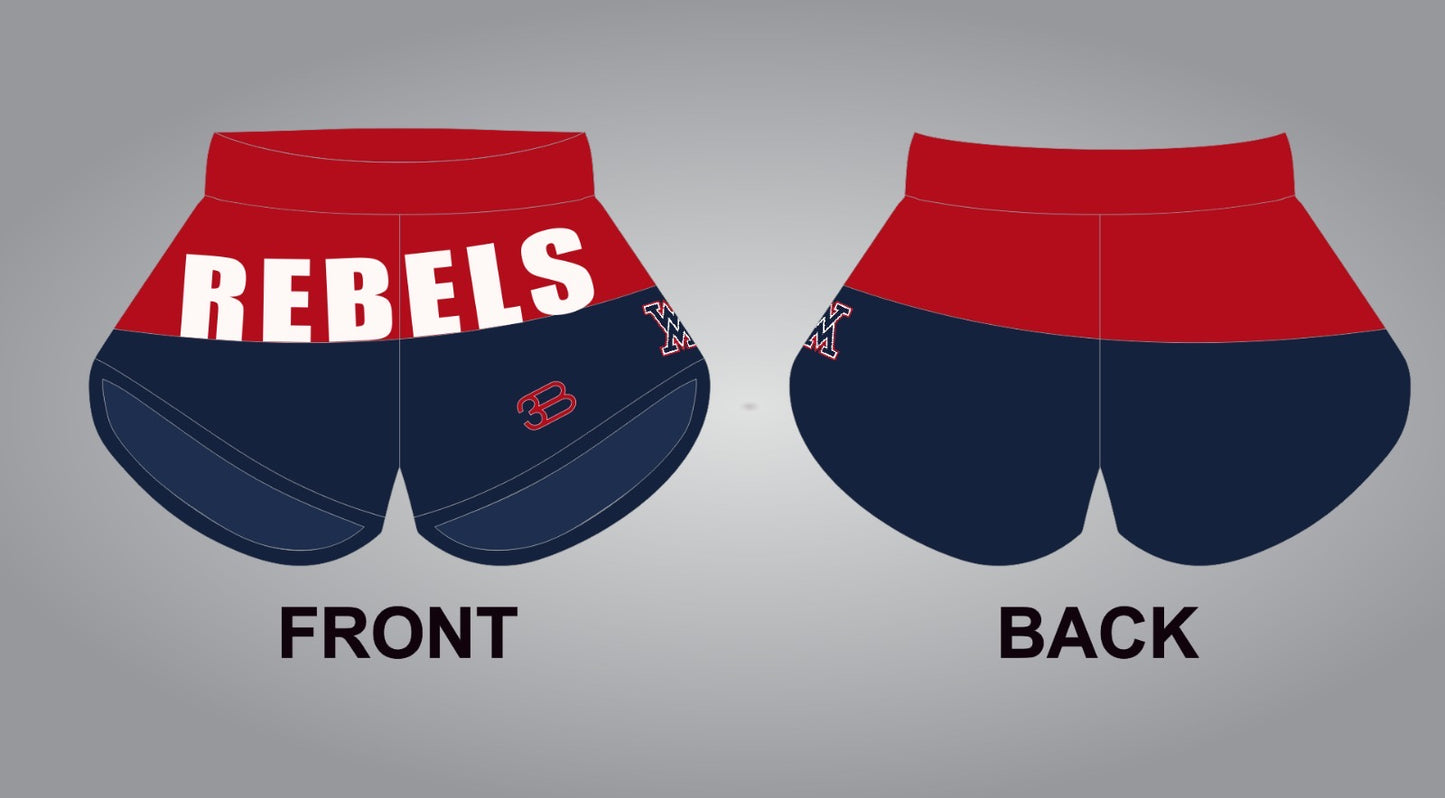 Women/Girls Shorts Rebels