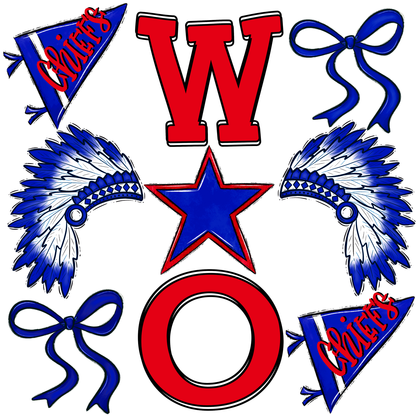 West Ouachita Bow Pennant Shirt