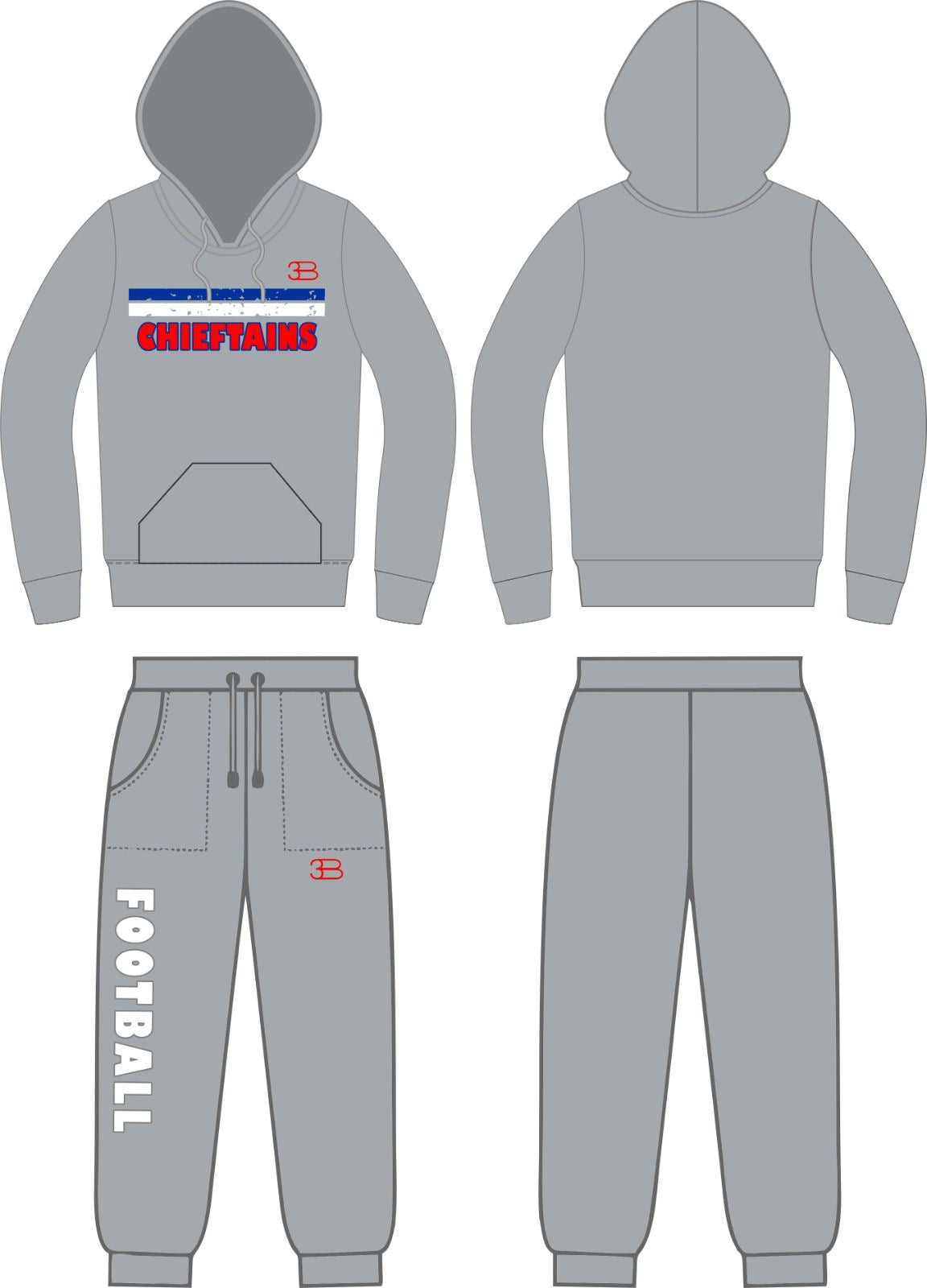 Chieftains football joggers
