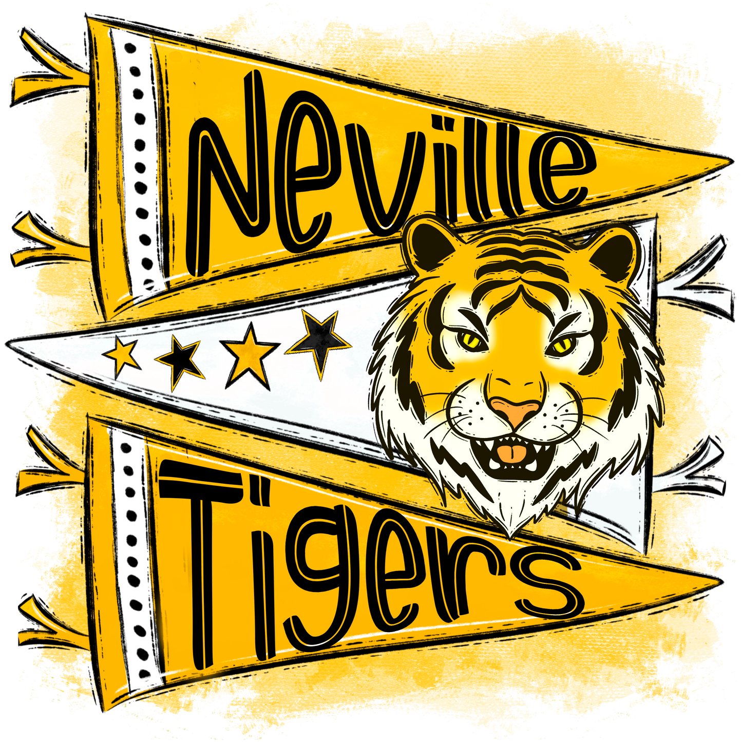 Neville Stacked pennant Shirt