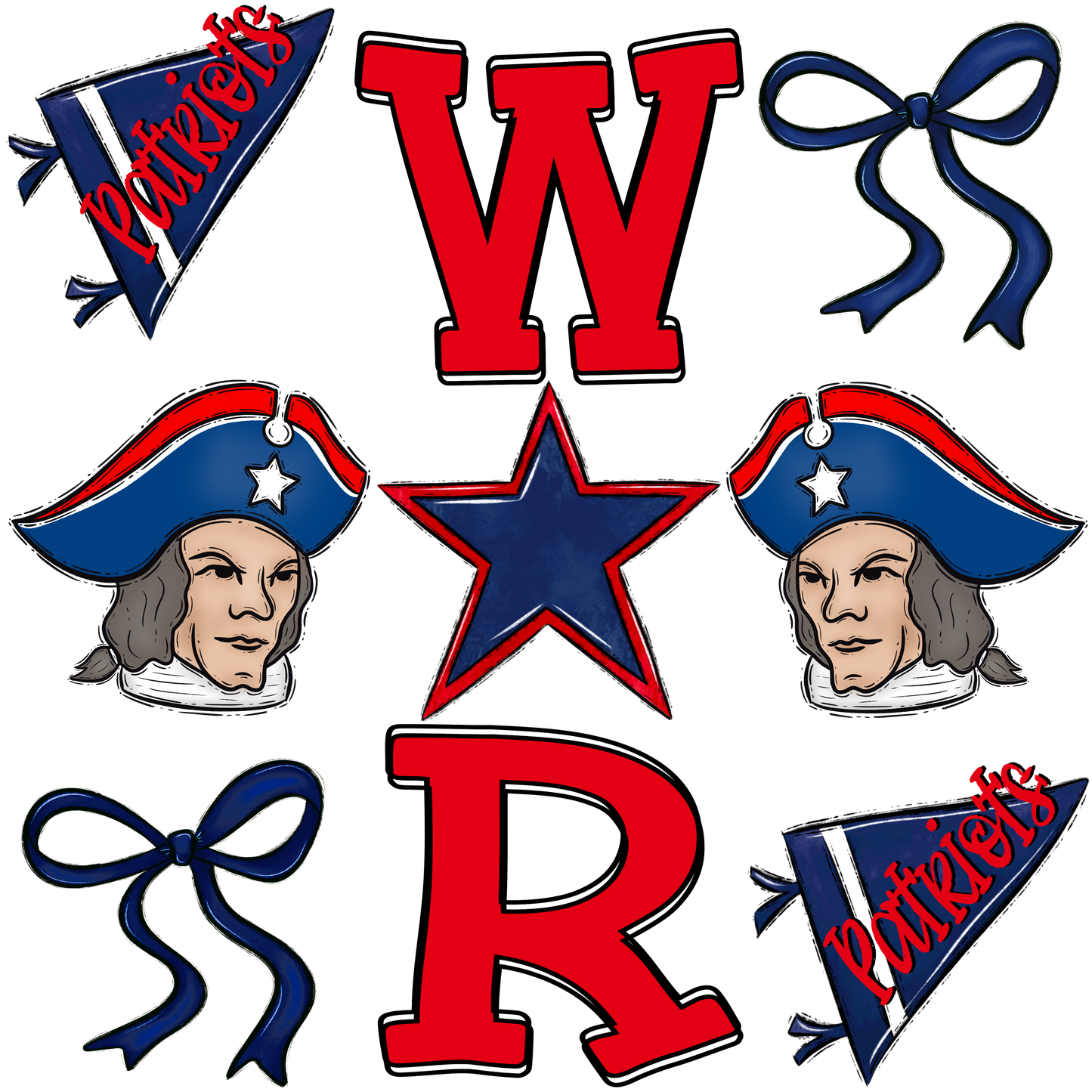 WR Bow pennant Shirt