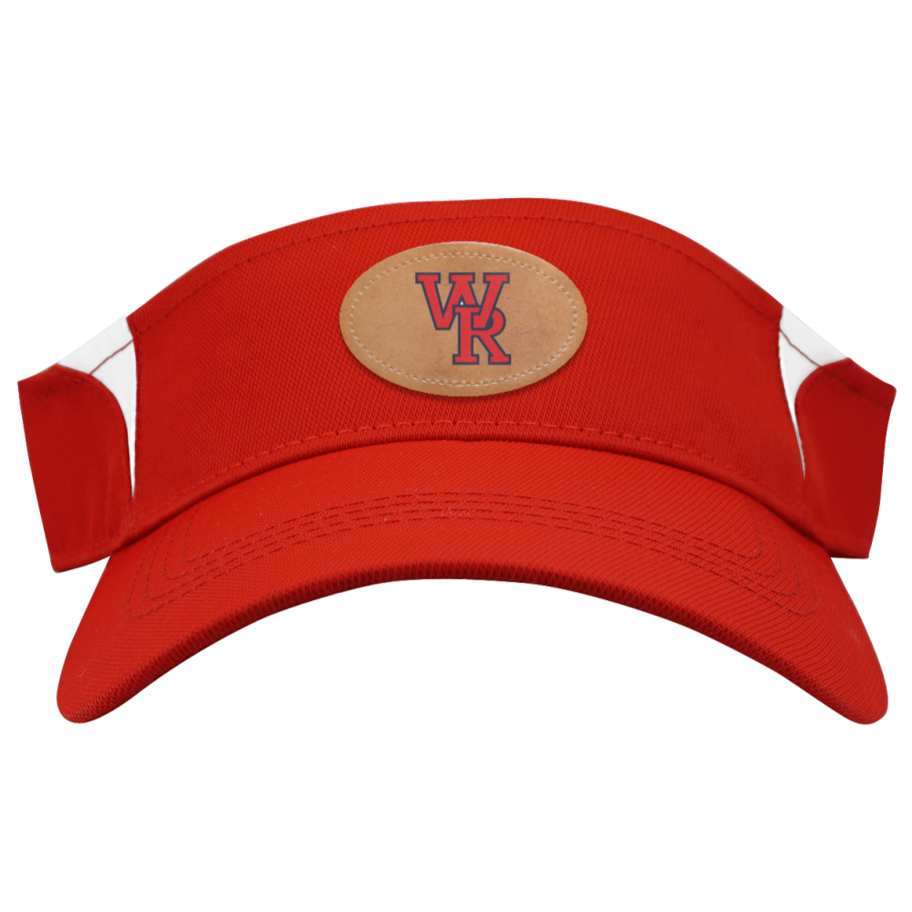WR Dry Zone Visor with Leather Patch