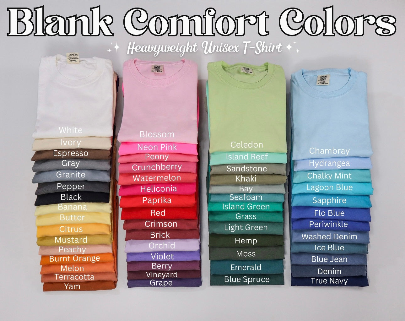 3B Shirt Color Choices