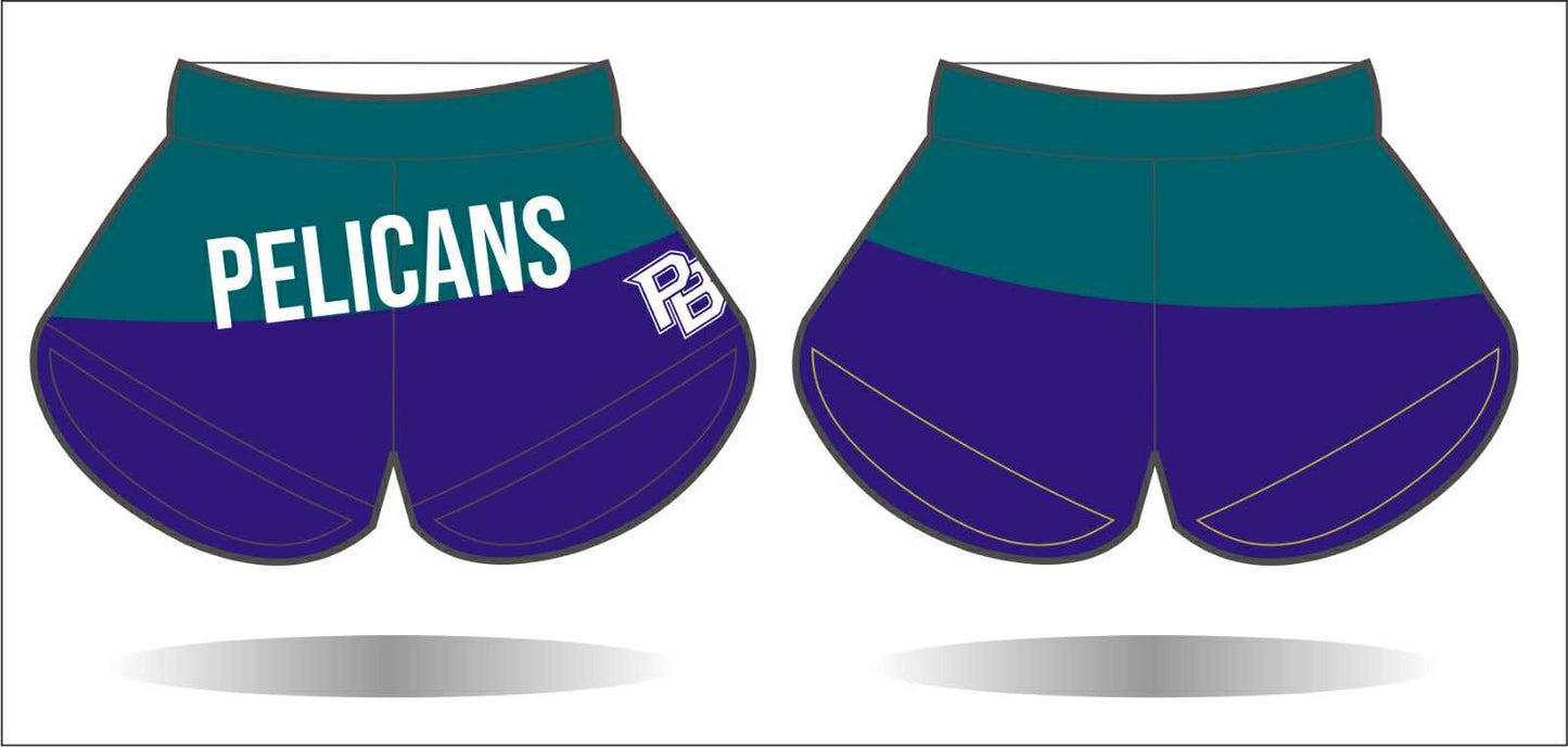 Pelicans Girls Shorts