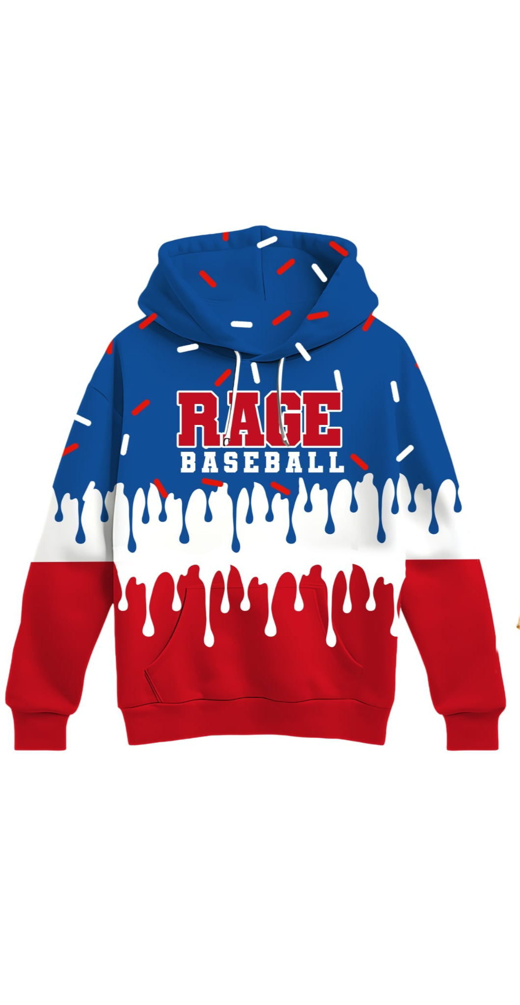 Rage Design #7 Hoodie