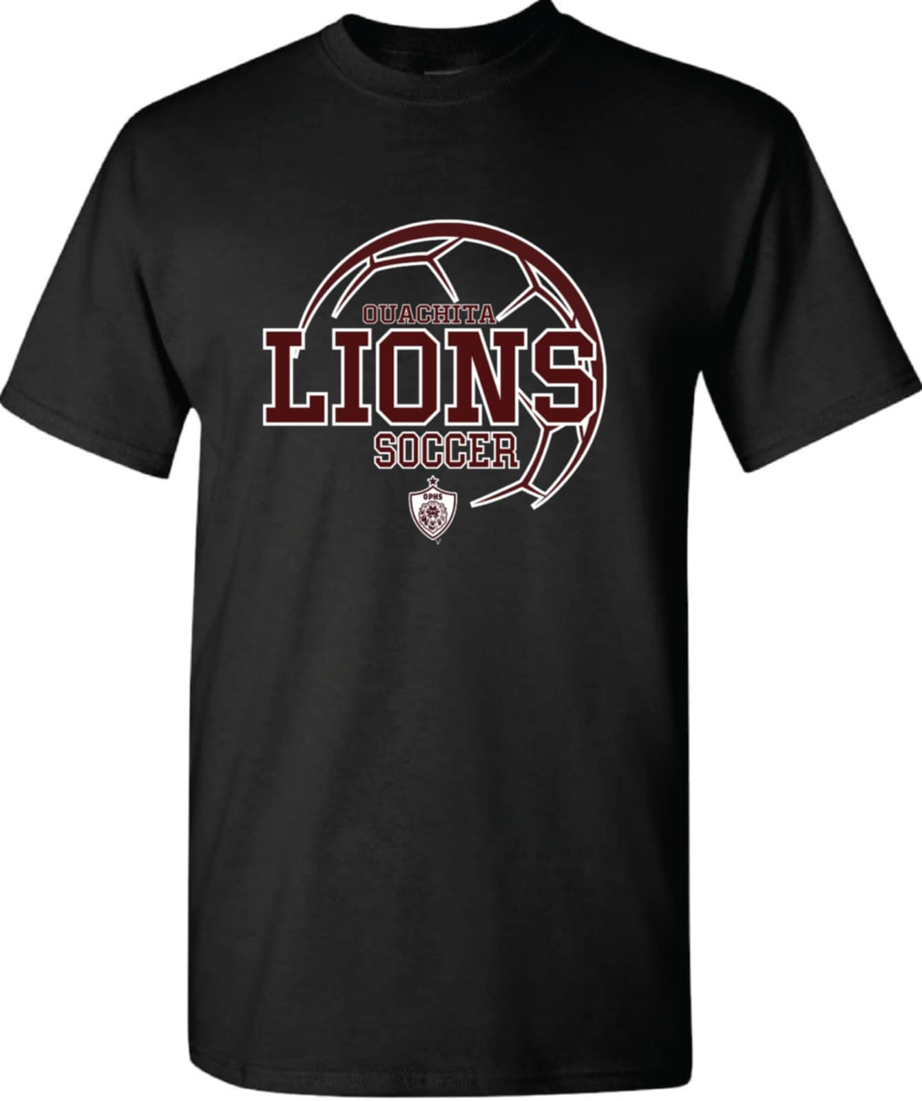 Men’s Lion Soccer Ball Shirt