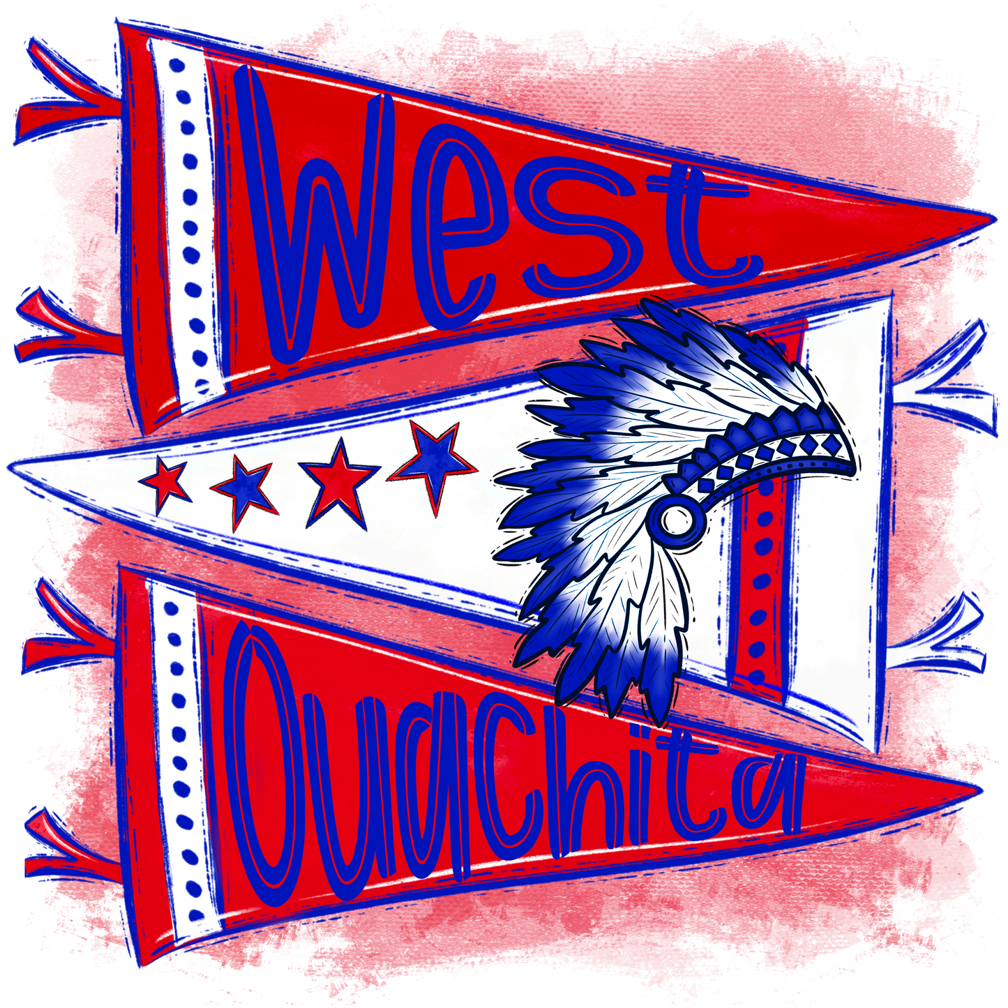 WO Stacked pennant Shirt