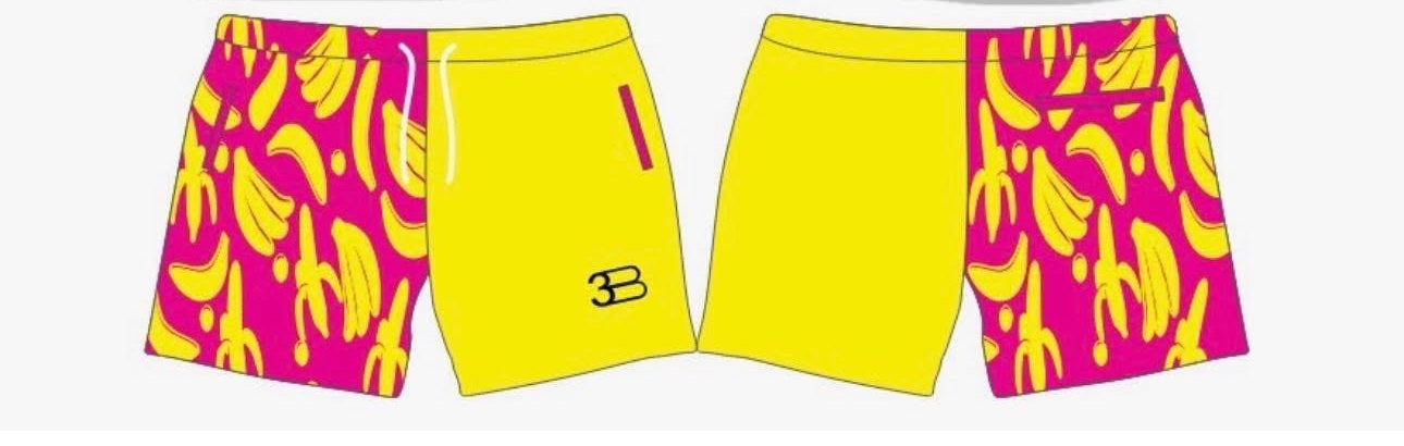 Guy Mesh Shorts Banana