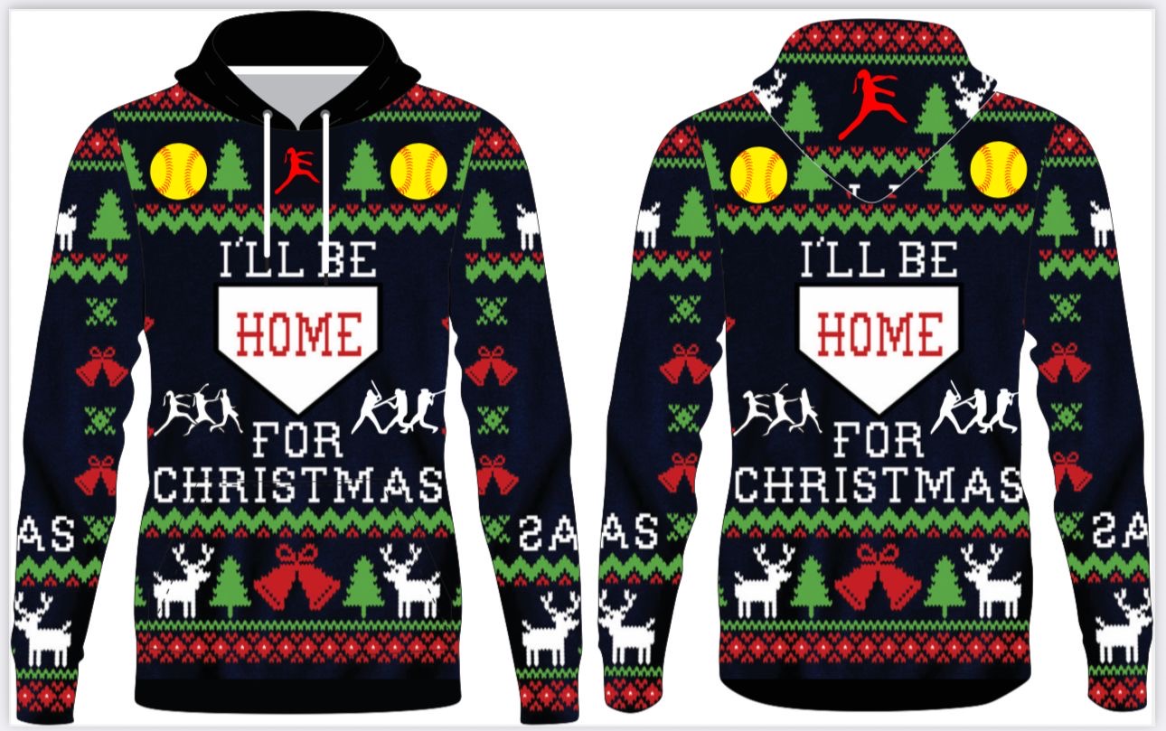 Hoodie I’ll be home for Christmas