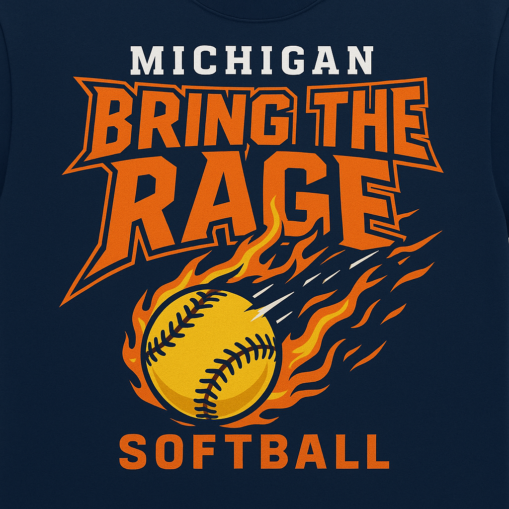 Rage Softball Design #8