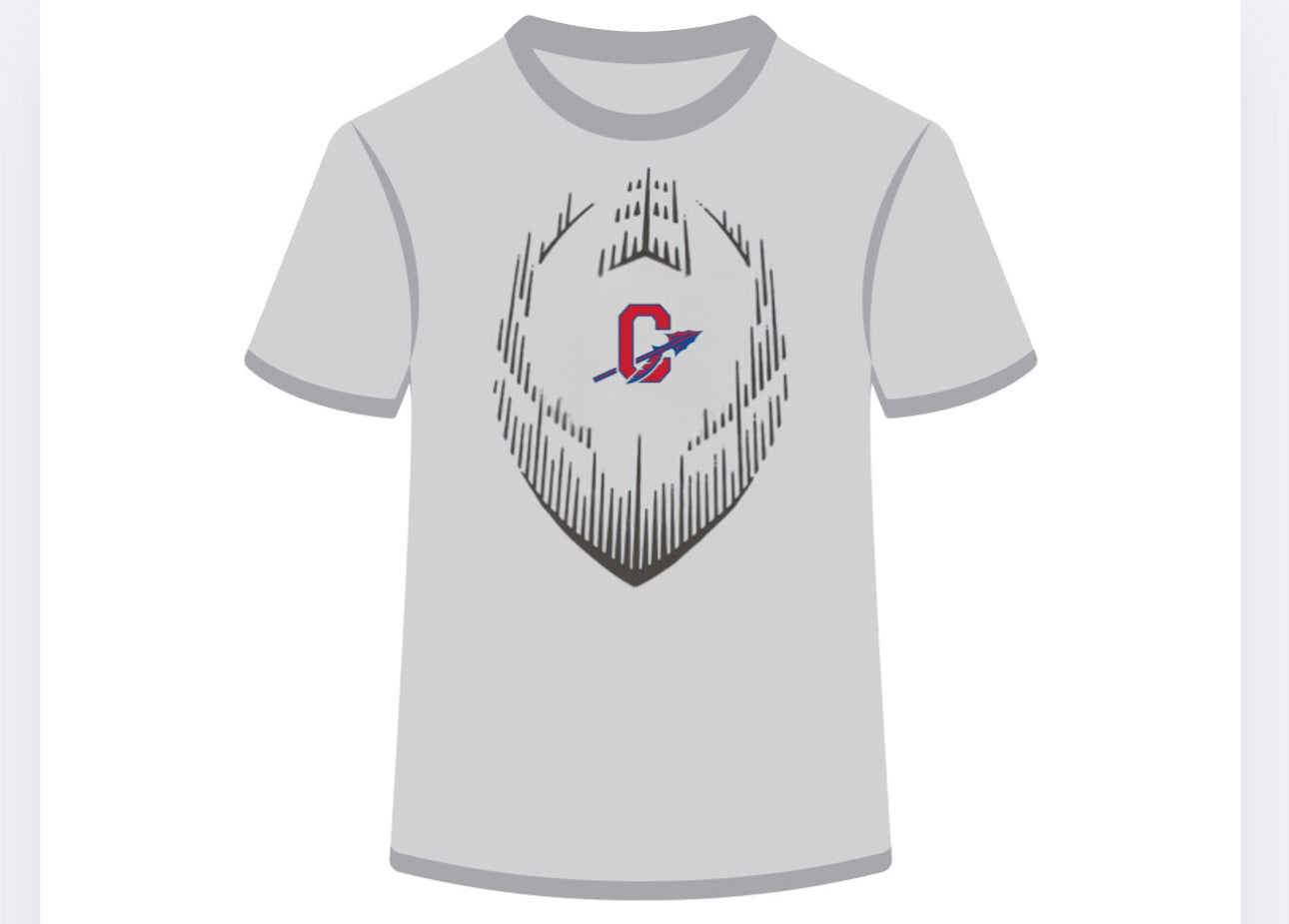 Chieftains sketched football Shirt