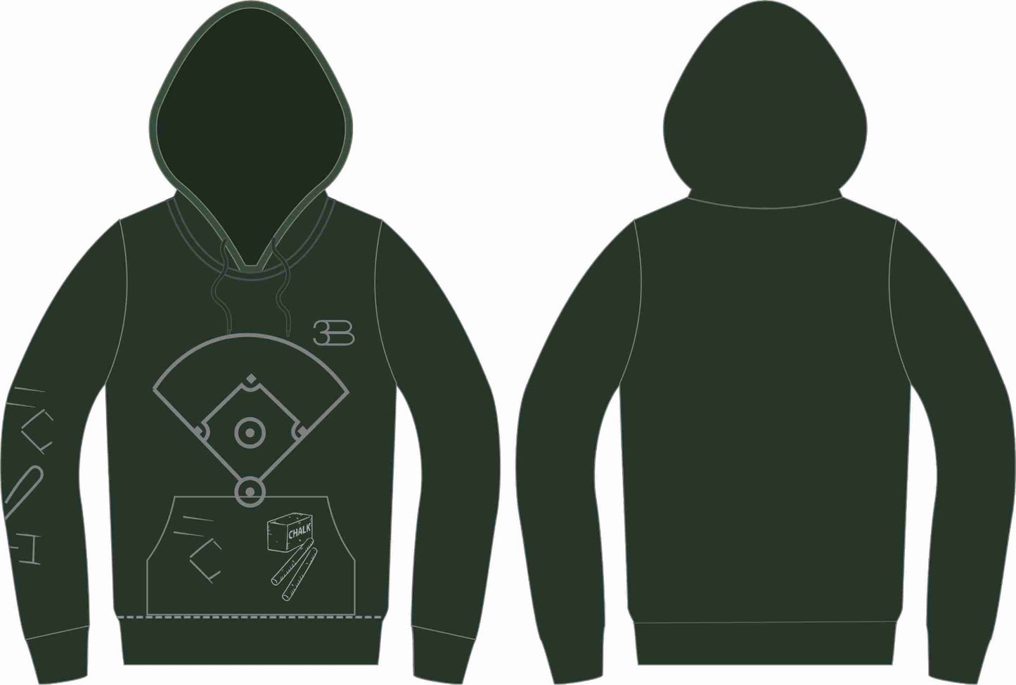 Chalk Board Hoodie