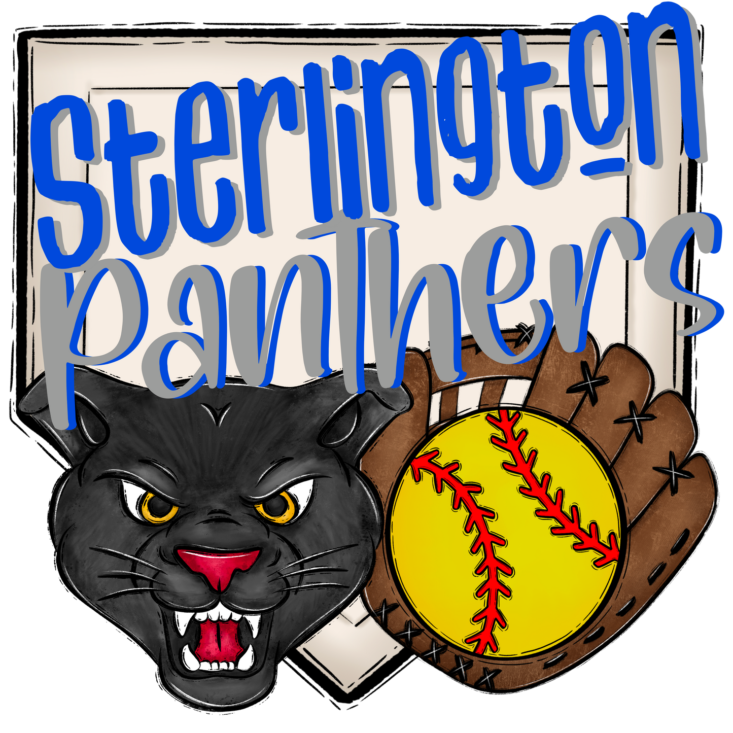 Sterlington Softball Homeplate Shirt