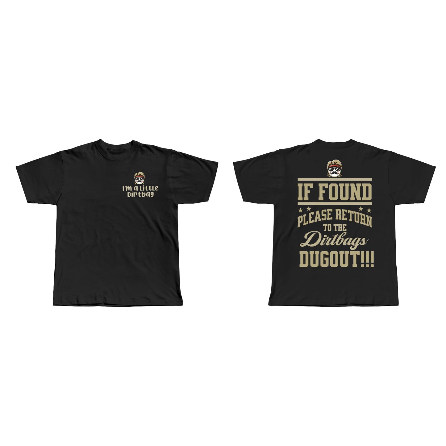 Dirtbags Baseball Design #9