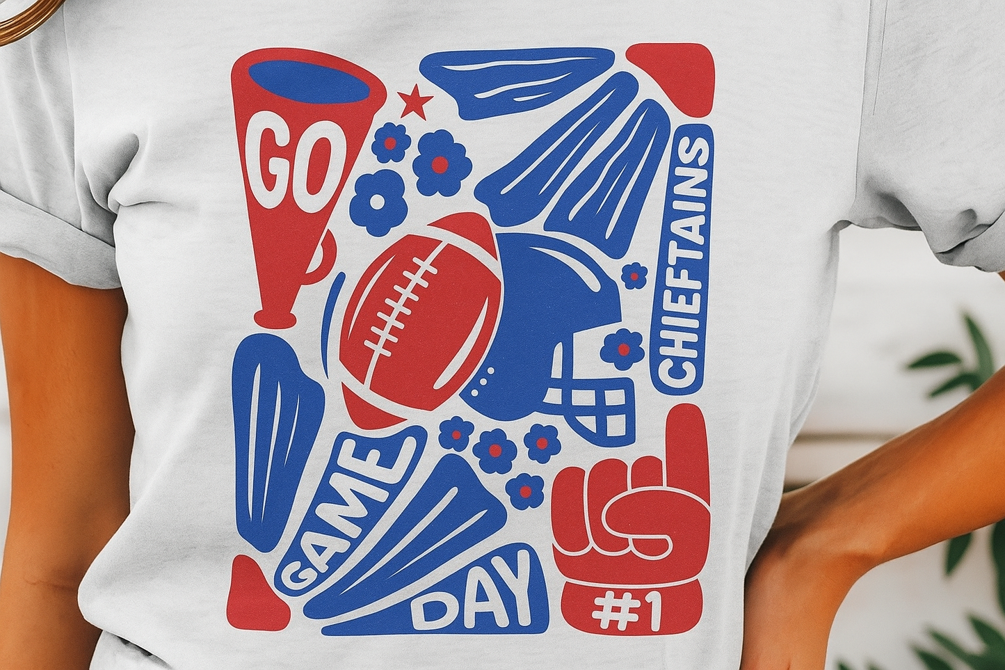 Chieftains Flower football Shirt