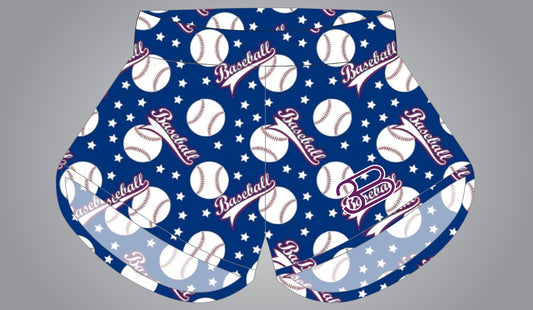 Women/Girls Shorts RWB Baseball
