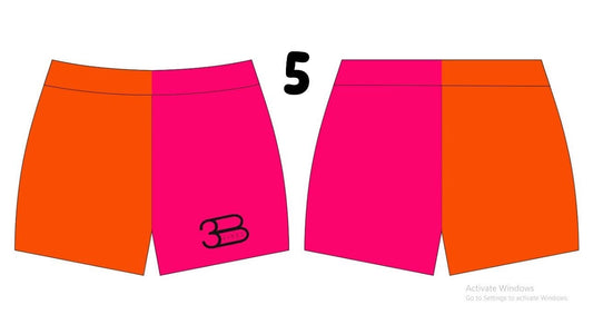 Pink/Orange swim trunks