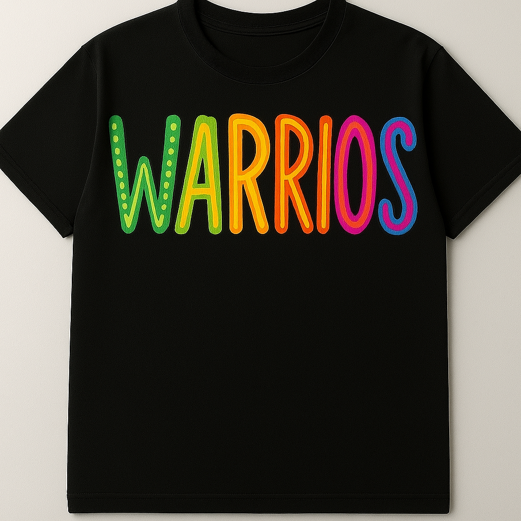 Warriors Rainbow TShirt