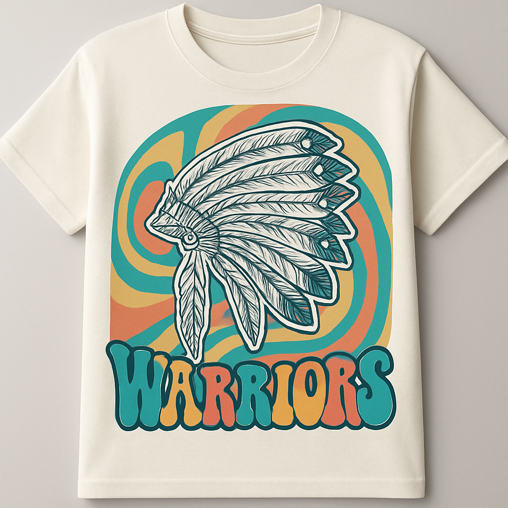 Warriors Watercolor TShirt