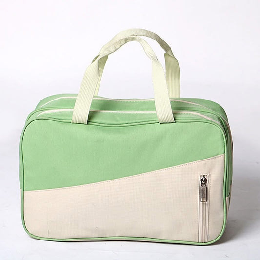Green/White Travel Bag