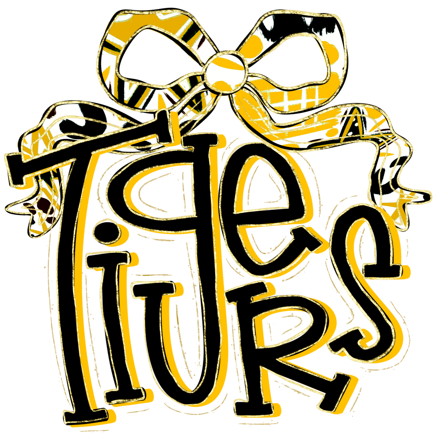 Tigers Bow Shirt