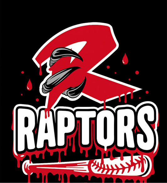 Raptors Baseball Bat Drip