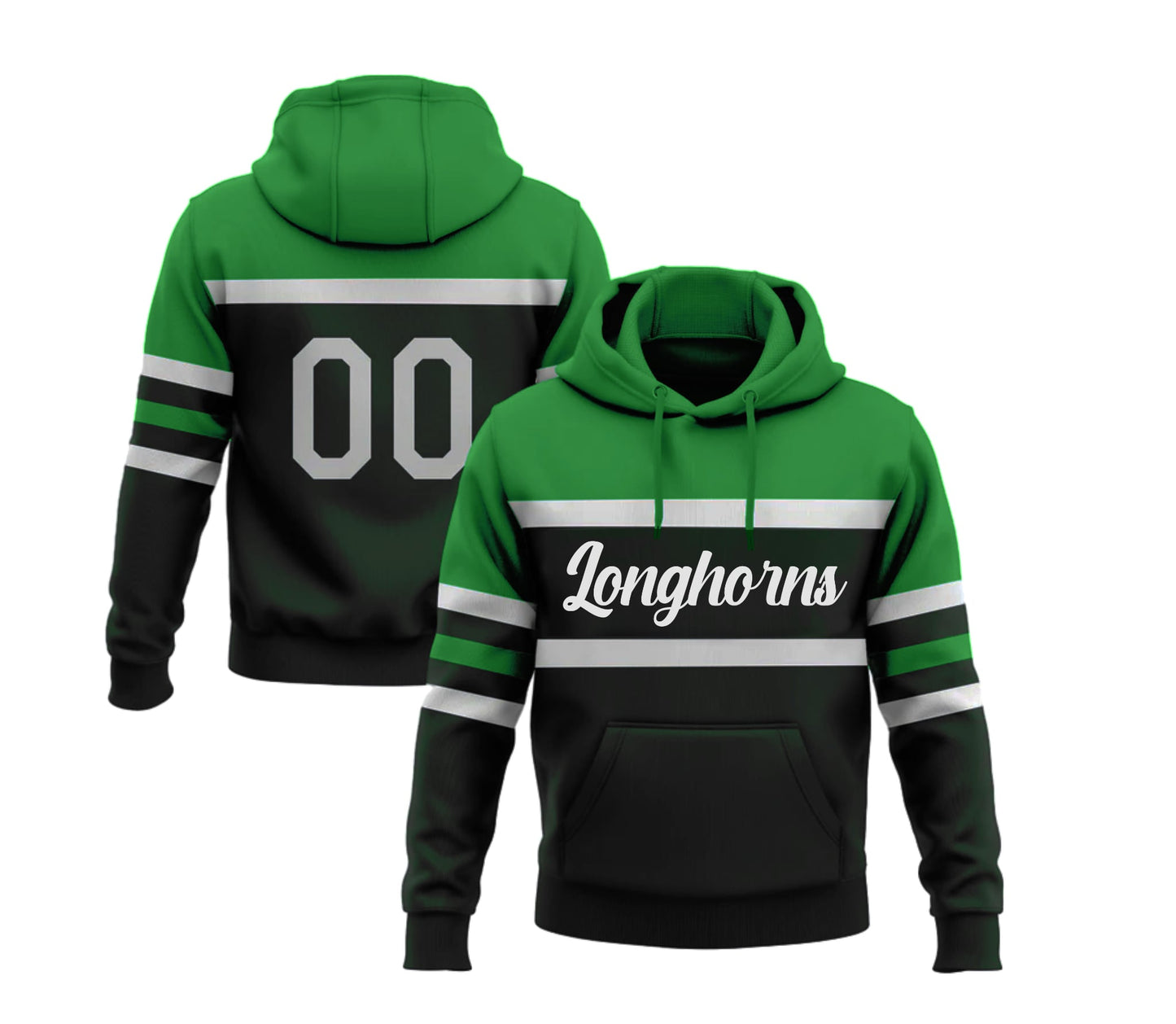 Jones Hoodie Design #1 (Add number in the NOTES)