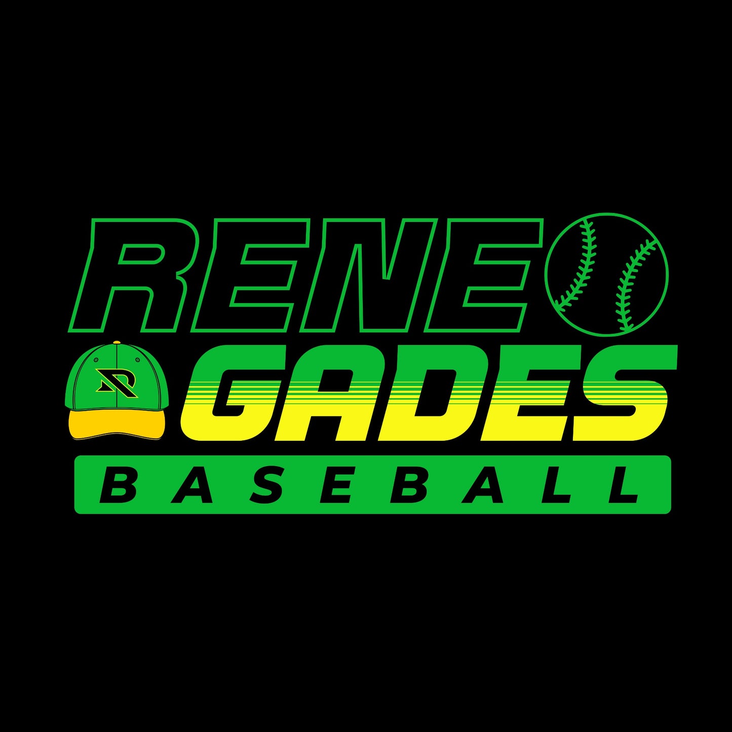 Renegade Baseball Cap Tshirt