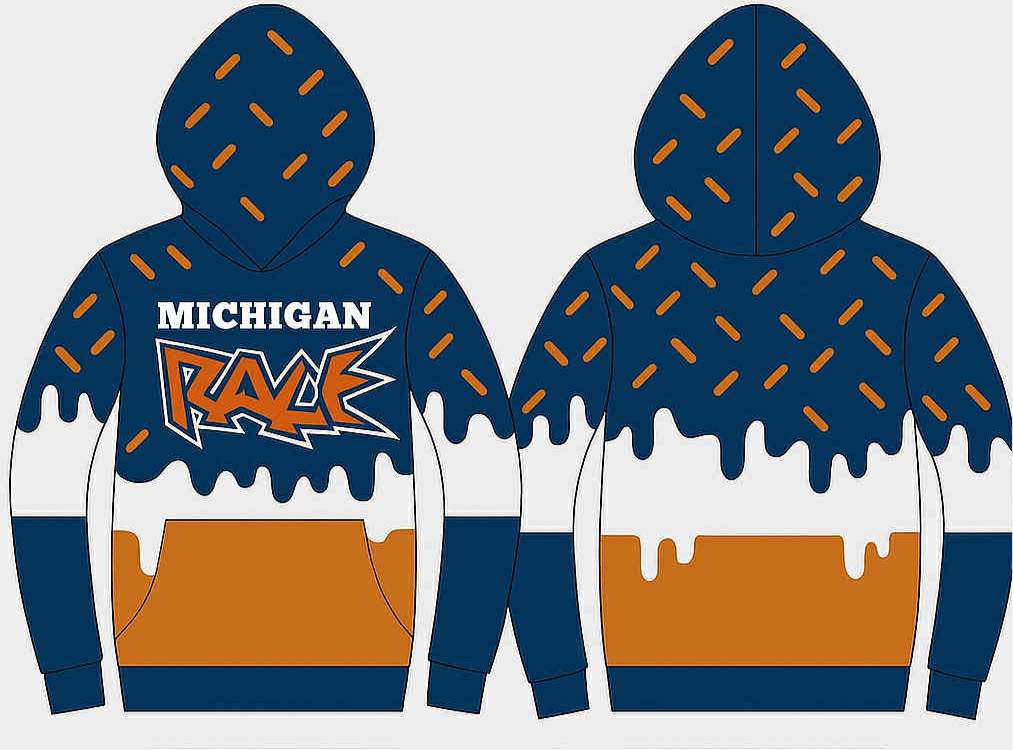 Rage Softball Drip Hoodie