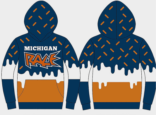 Rage Softball Drip Hoodie