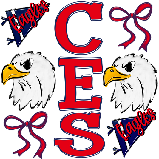 CES Bow pennant Shirt