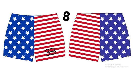 USA swim trunks