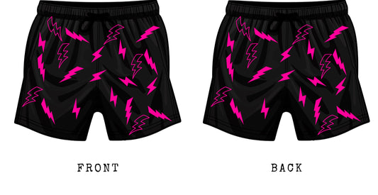 Guy Mesh Shorts lightening bolt