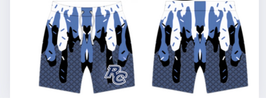 RC Blue Guy Drip Shorts