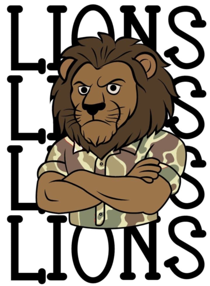 Lions Camo Shirt