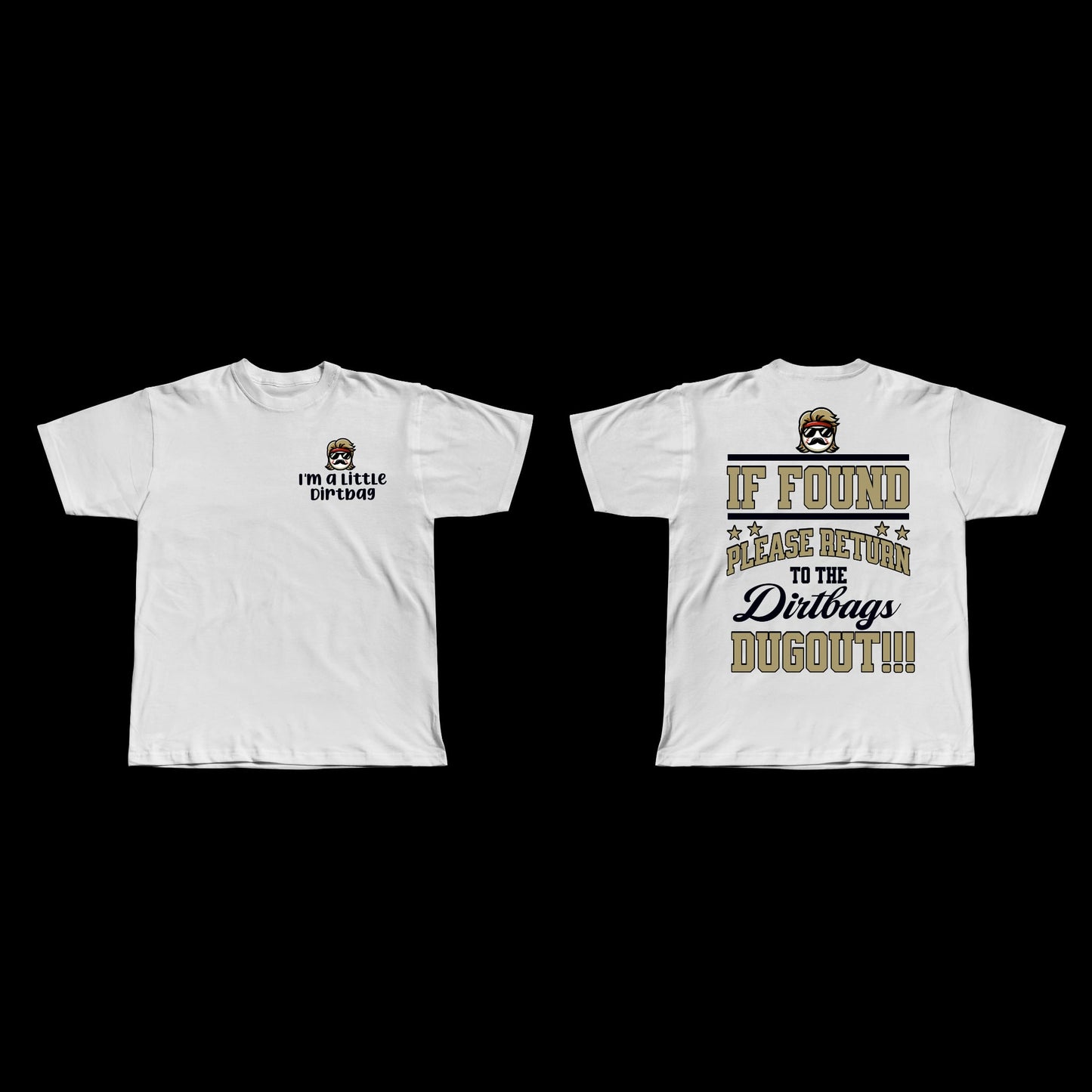 Dirtbags Baseball Design #9