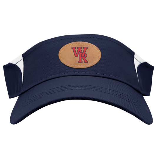 WR Dry Zone Visor with Leather Patch