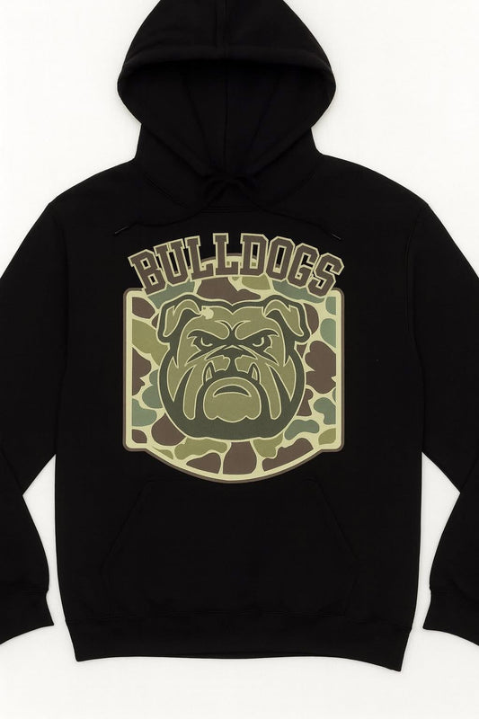 Bulldogs Camo Hoodie