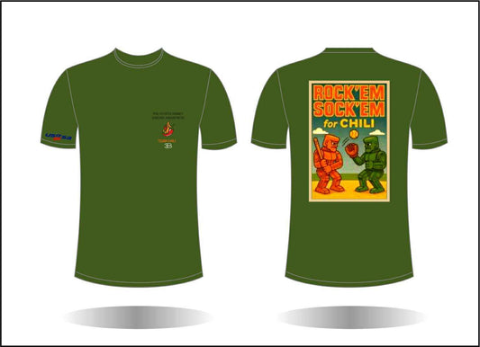 Rockem Sockem For Chili Tshirt