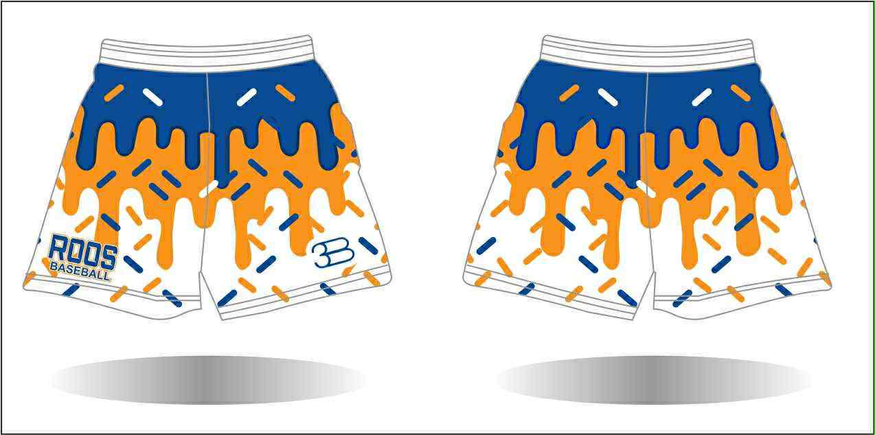 Roos ice cream shorts