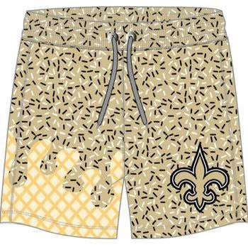 Gold Fluer De Lis Shorts