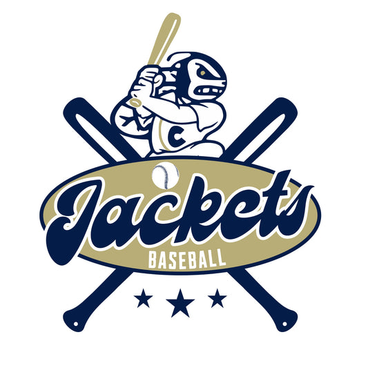 Jackets Crossed Bats Tshirt