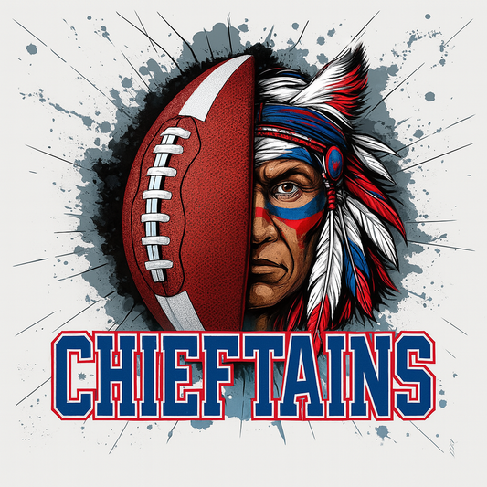 Chieftains Face Football Shirt