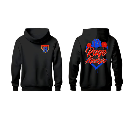 Rage Design #7 Hoodie