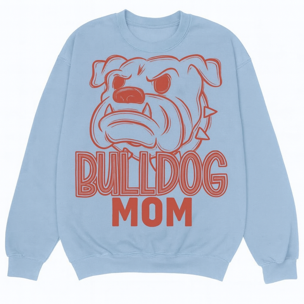 Bulldogs Mom Sketch