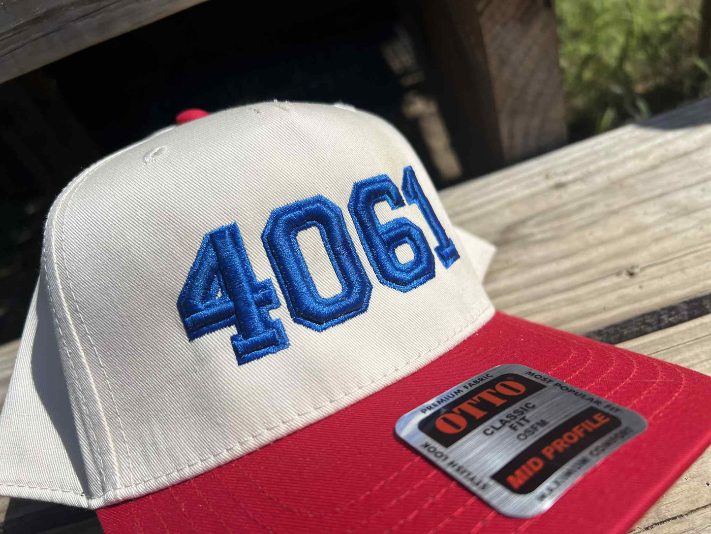 4061 Puff Embroidery Hat